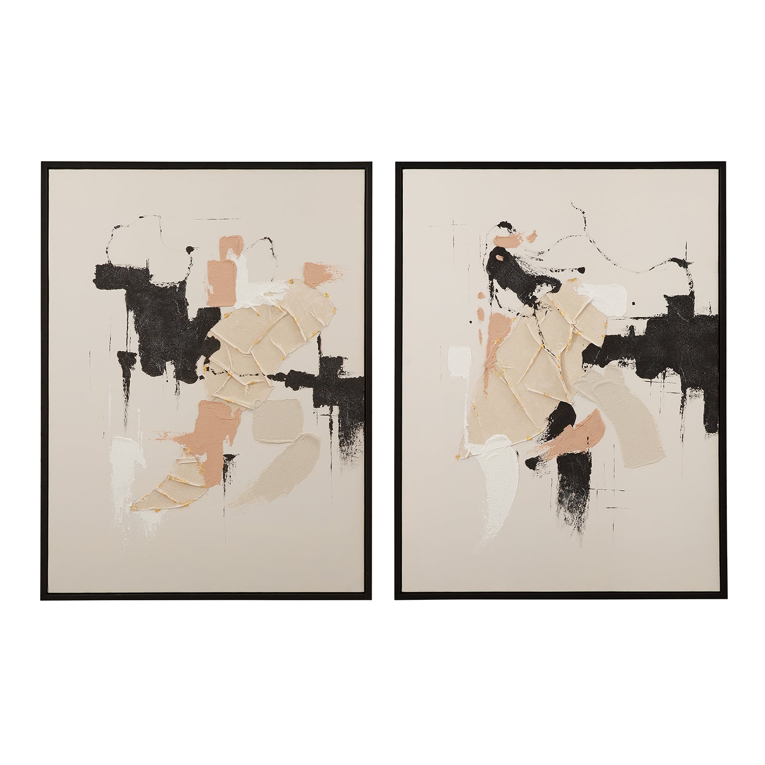 Bassett Mirror Intuitive Framed Canvas Set of 2