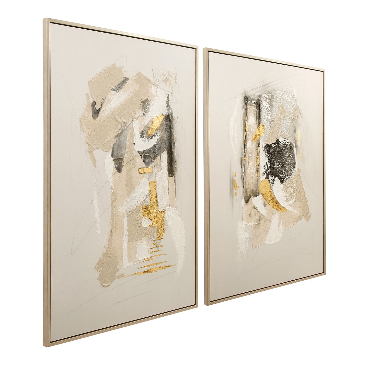 Bassett Mirror Spencer Framed Canvas Set of 2