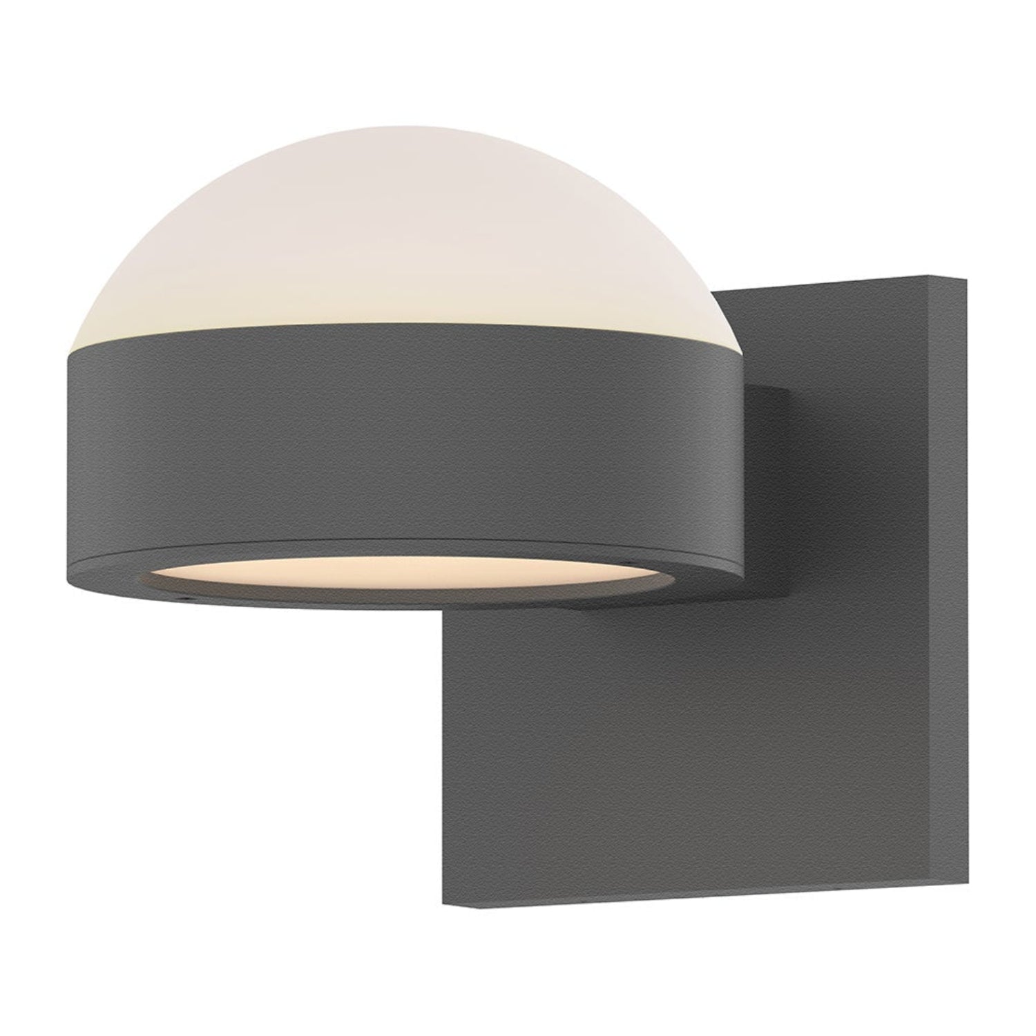 Sonneman Reals Textured Gray 7302.DL.PL.74-WL Wall Sconce