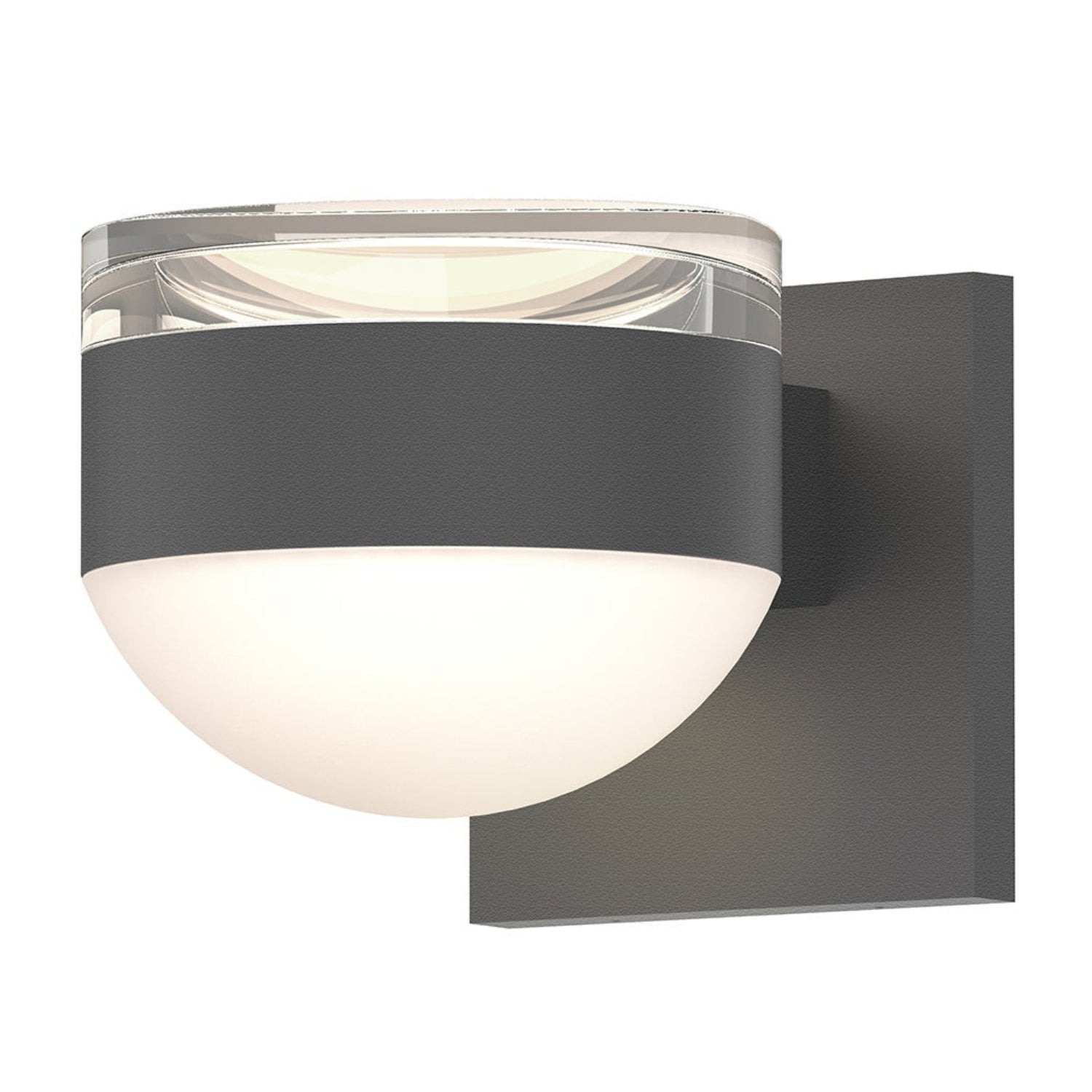 Sonneman Reals Textured Gray 7302.FH.DL.74-WL Wall Sconce