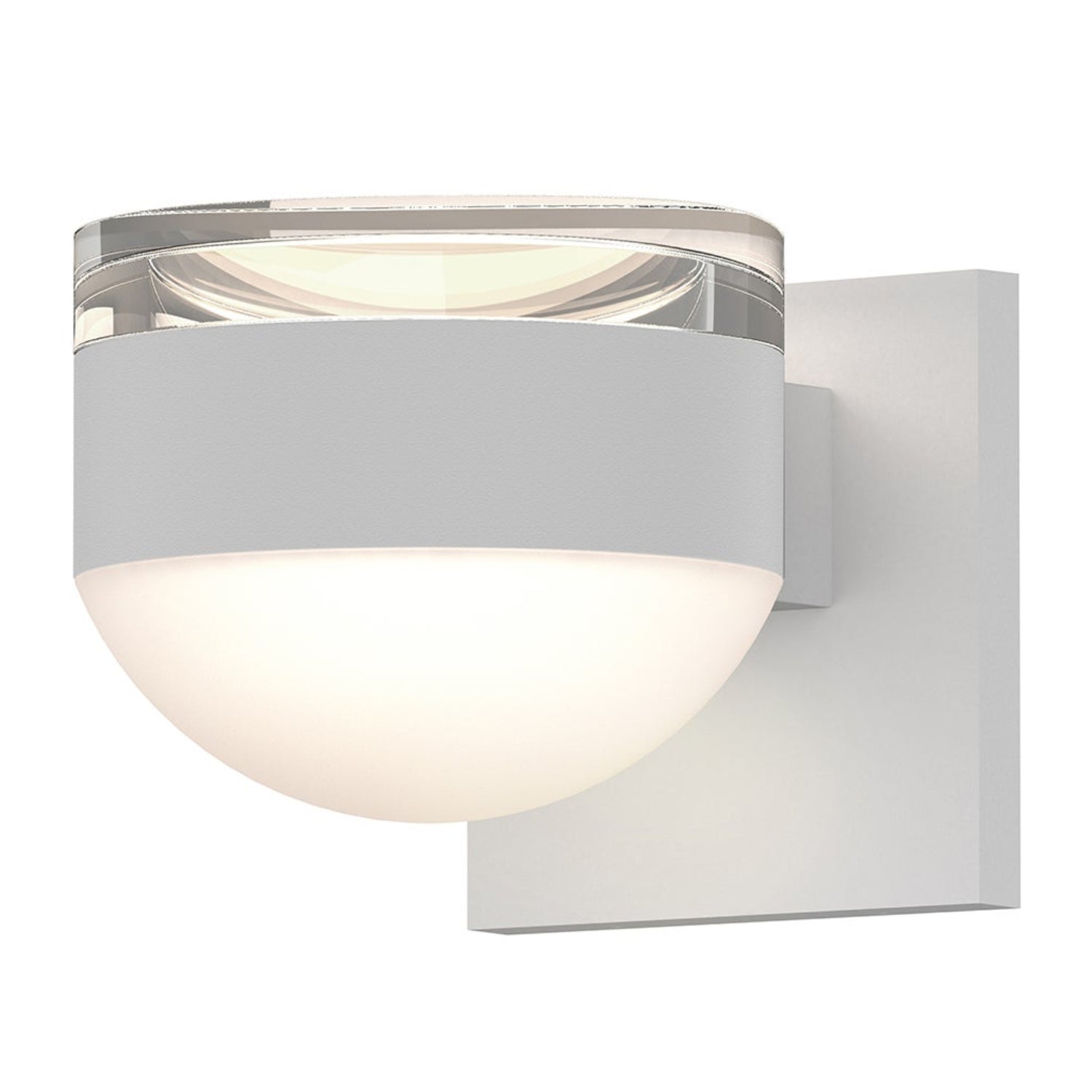 Sonneman Reals Texture White 7302.FH.DL.98-WL Wall Sconce