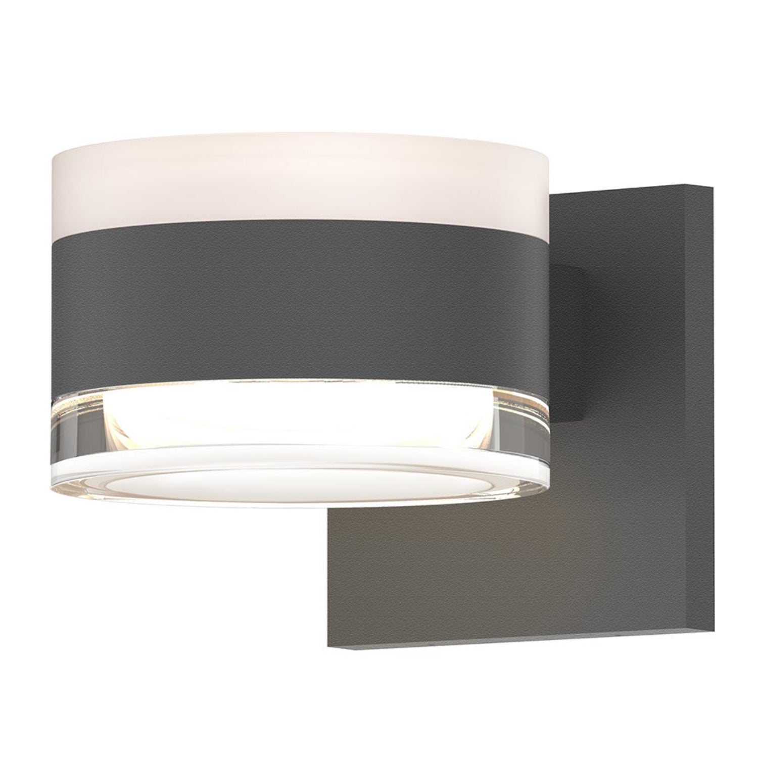 Sonneman Reals Textured Gray 7302.FW.FH.74-WL Wall Sconce