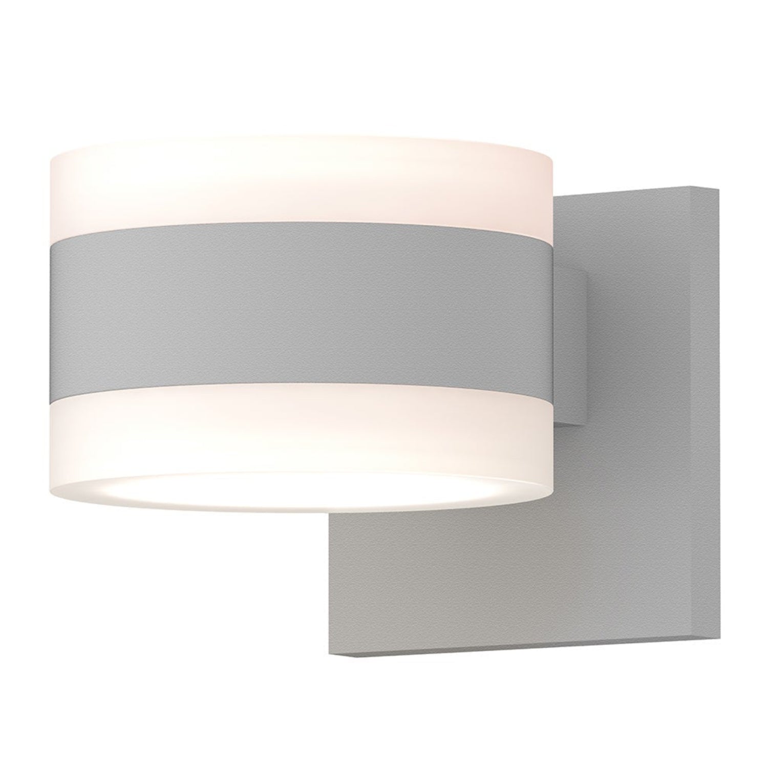 Sonneman Reals Texture White 7302.FW.FW.98-WL Wall Sconce