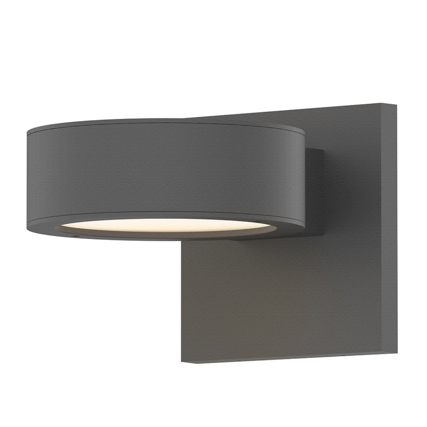 Sonneman Reals Textured Gray 7302.PL.PL.74-WL Wall Sconce