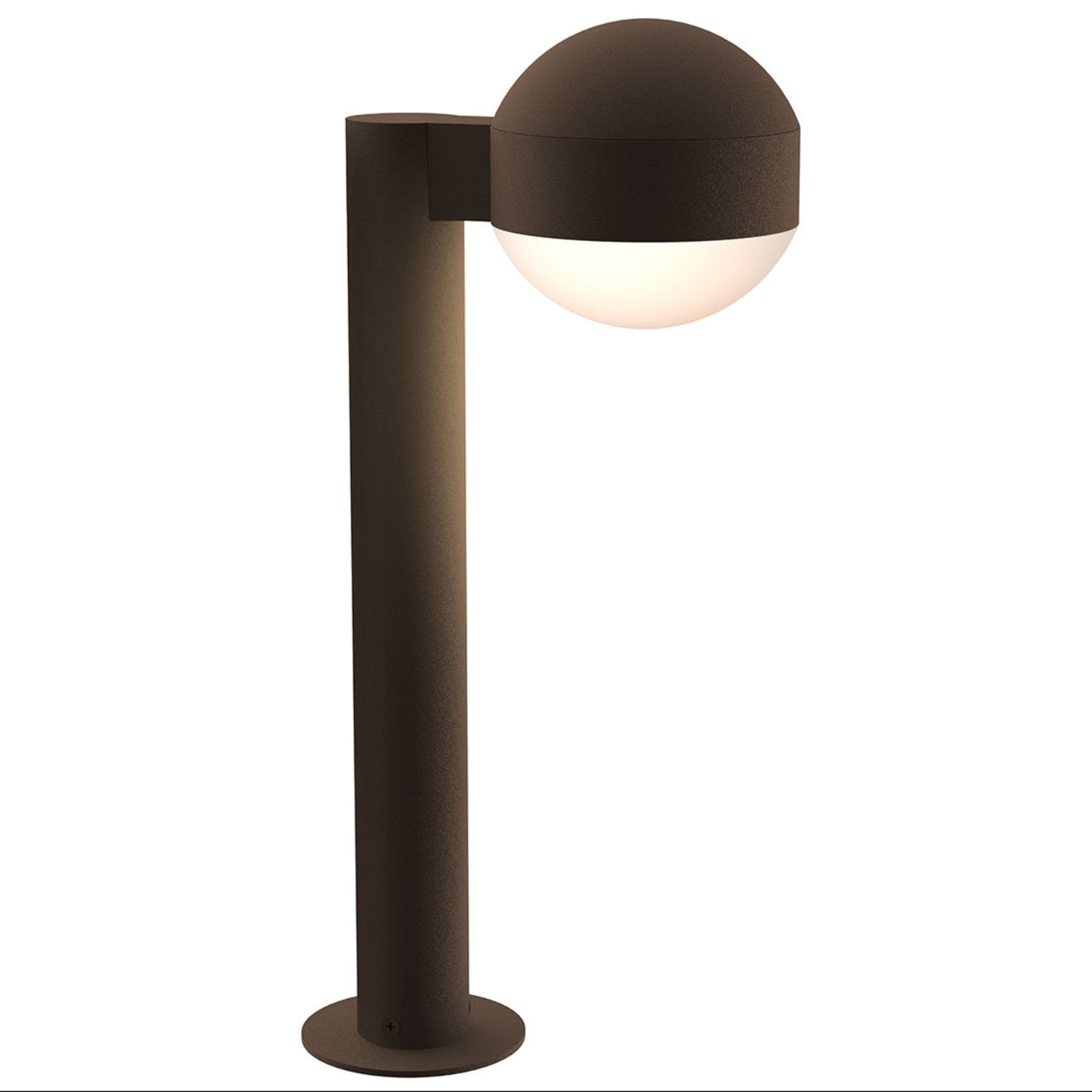 Sonneman Reals Textured Bronze 7303.DC.DL.72-WL Led Luminaries Outdoor Pathway Lighting Outdoor Pathway Lighting
