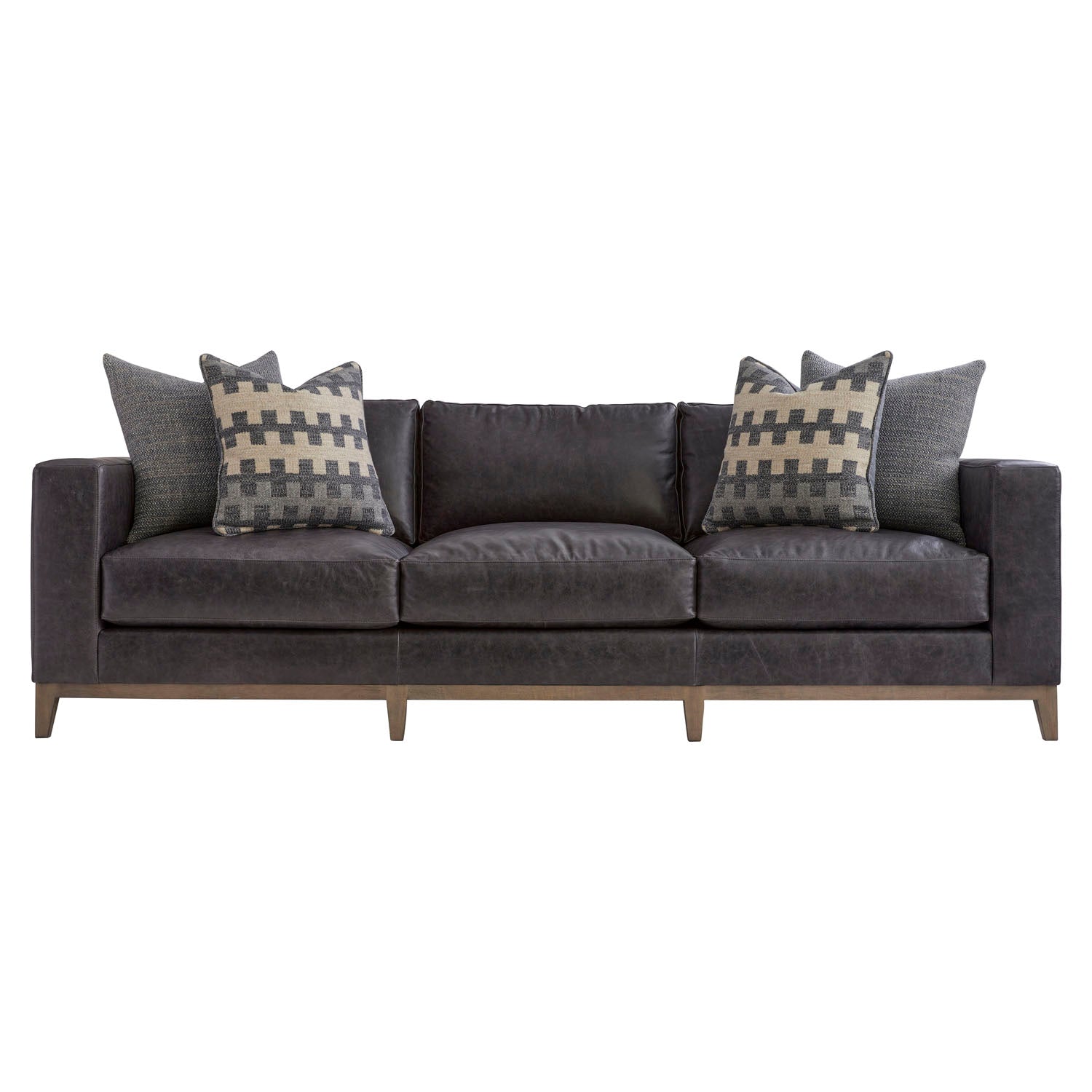 Bernhardt Living Noel Leather Sofa