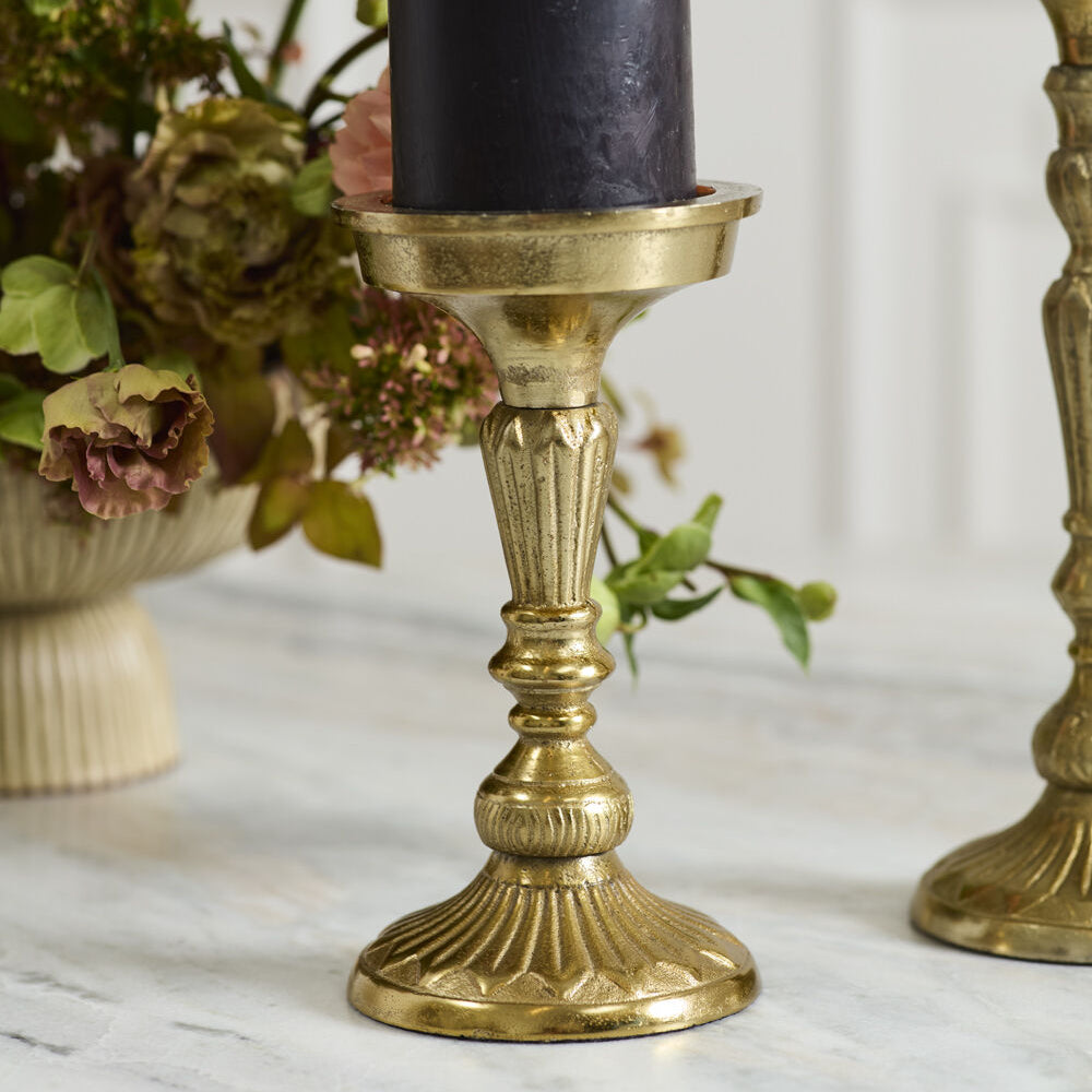 Epilogue Candleholder displayed as an interior accent