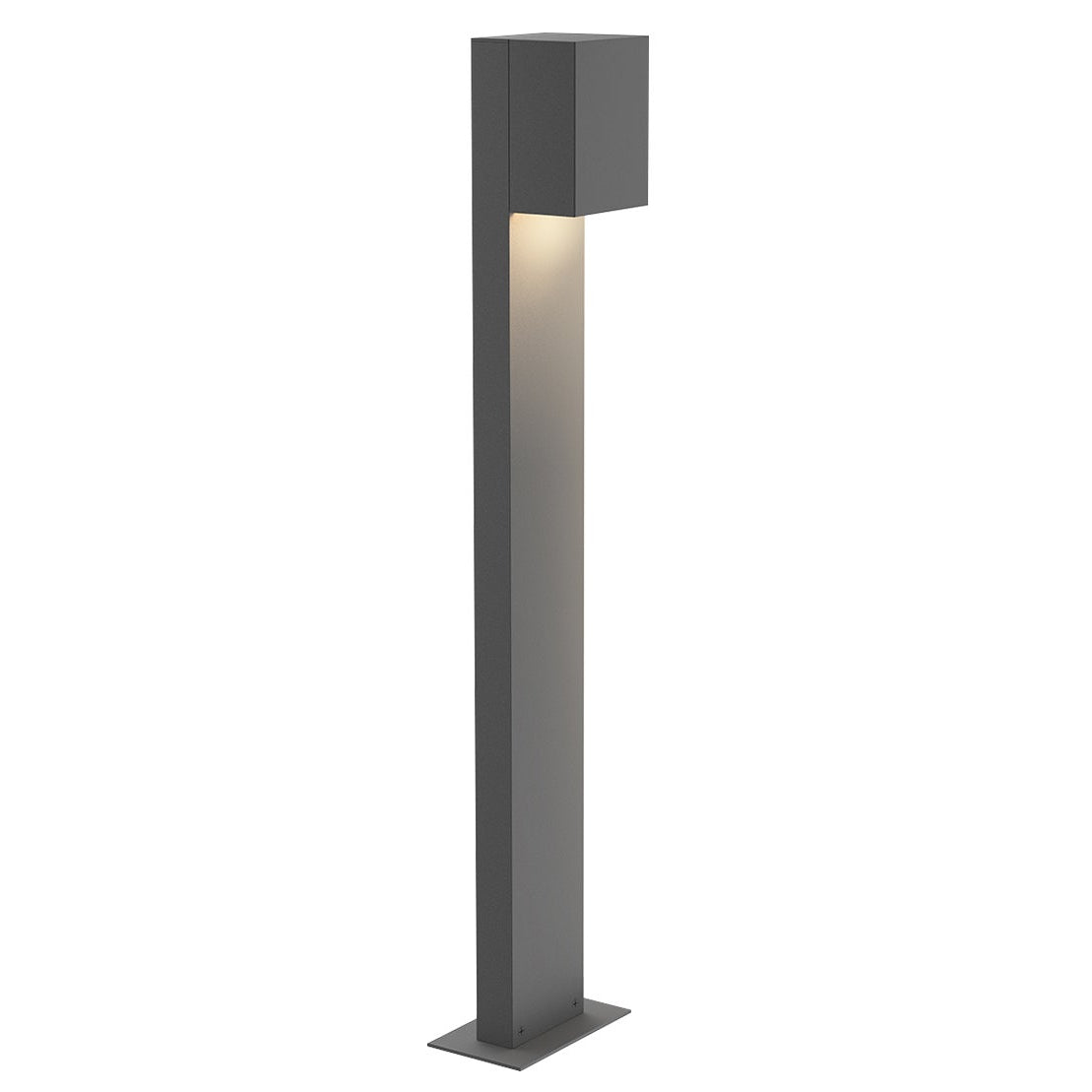 Sonneman Box Textured Gray 7343.74-WL Led Luminaries Outdoor Pathway Lighting Outdoor Pathway Lighting