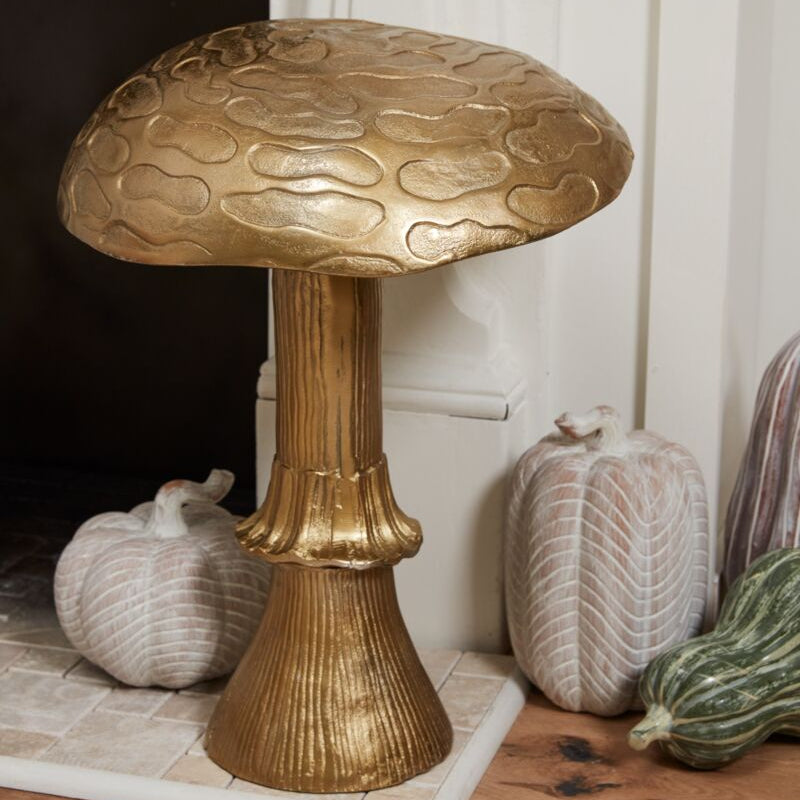 Enchanting Mushroom Sculpture