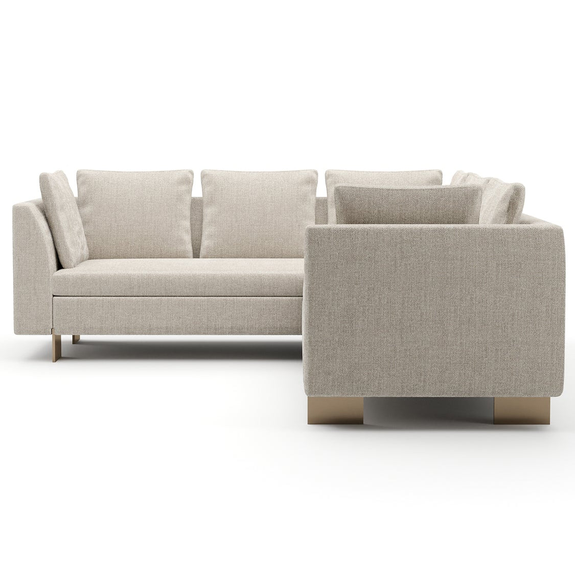 Caracole Altura RAF L Small Sectional Sofa