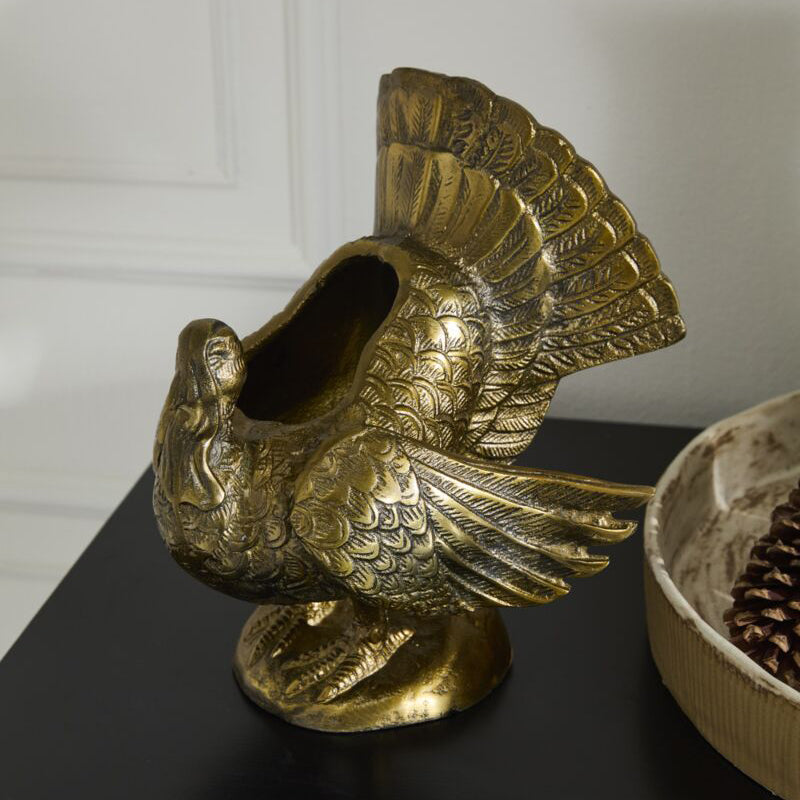 Autumn Turkey Vase