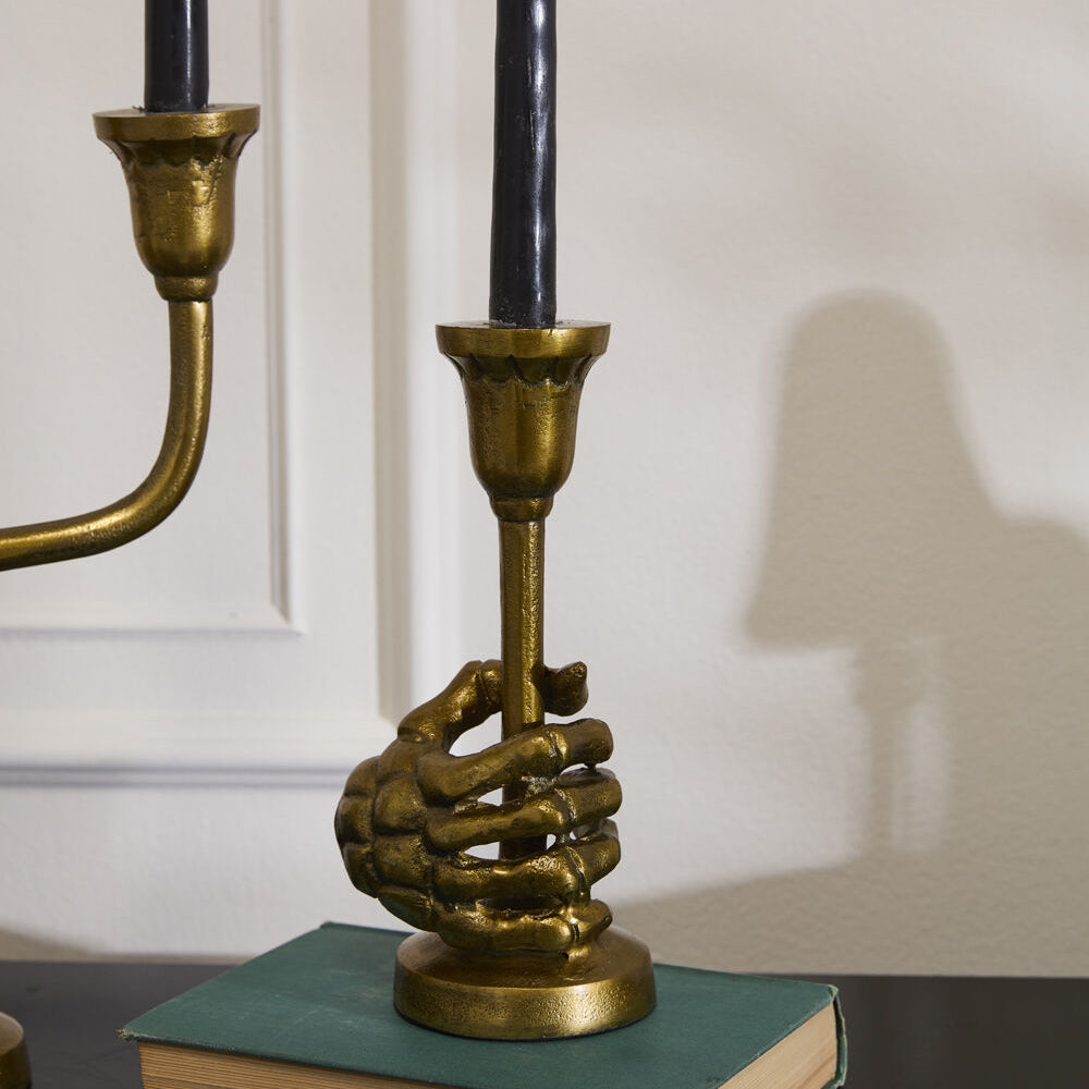 Skeleton Candleholder