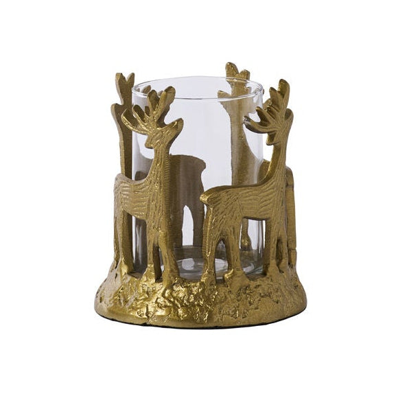 Deer Dance Votive Candleholder