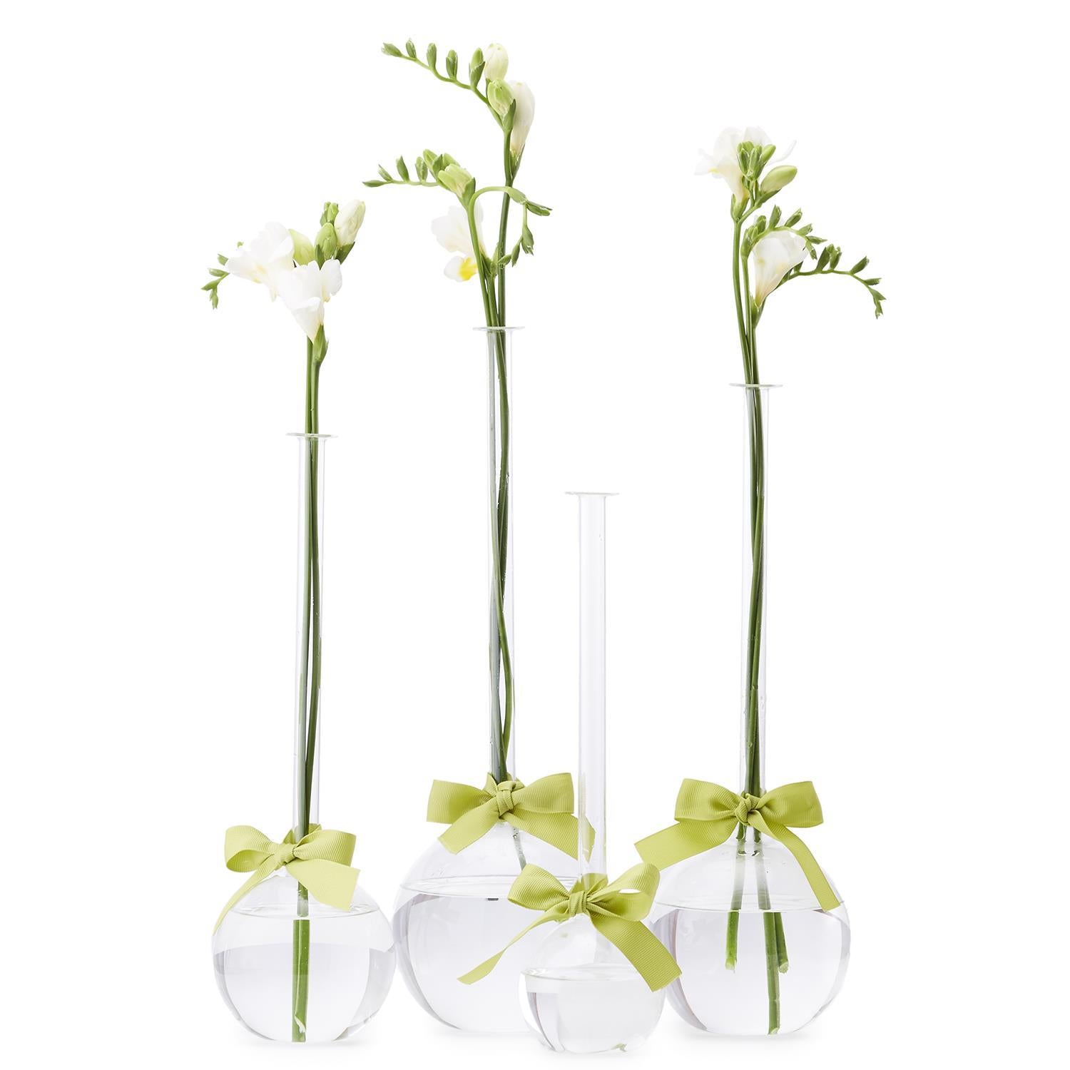 Sleek & Chic Bubble Vase Set of 4