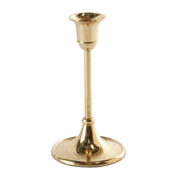 Antique V Candlestick Set of 2