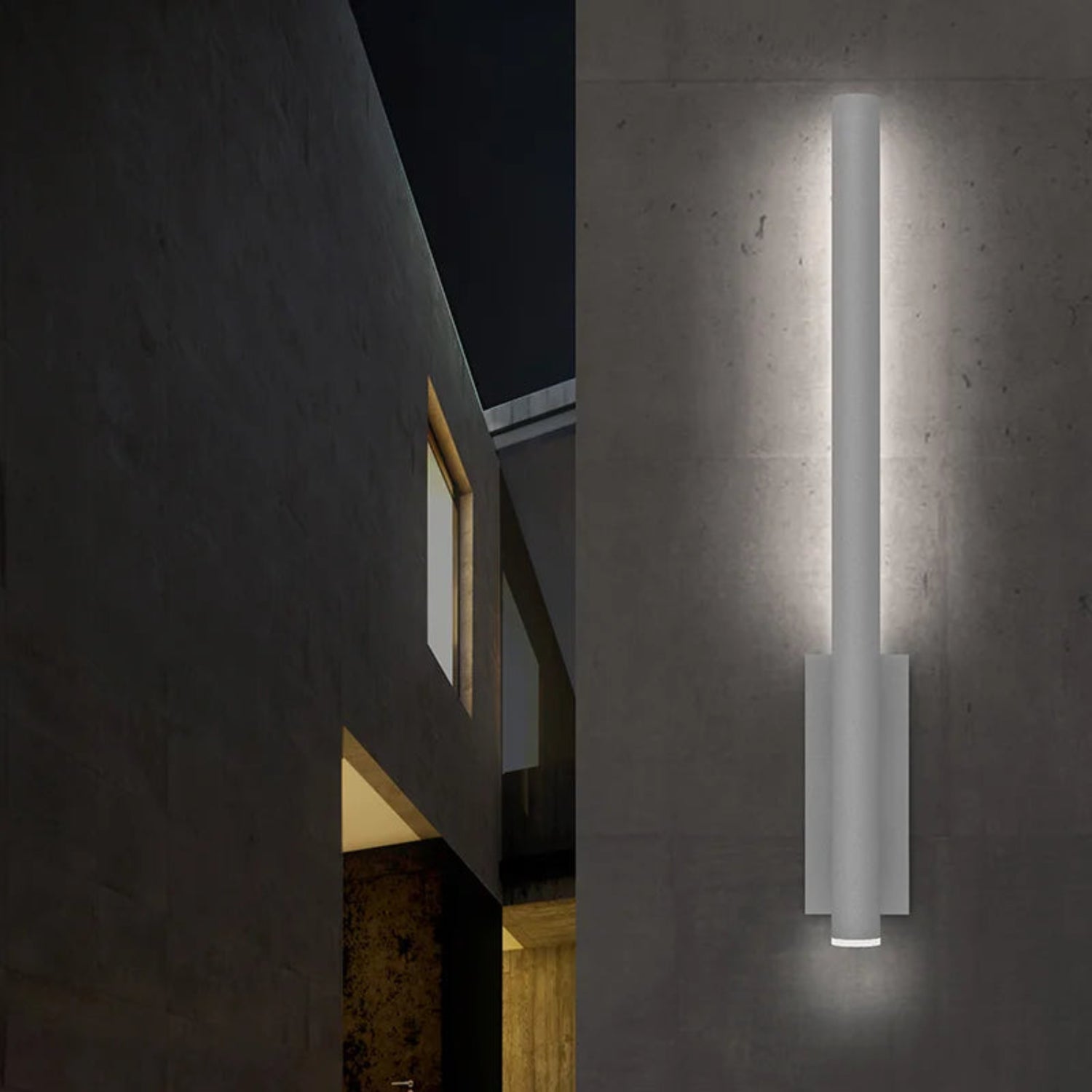 Sonneman Flue Texture White 7482.98-WL Wall Sconce