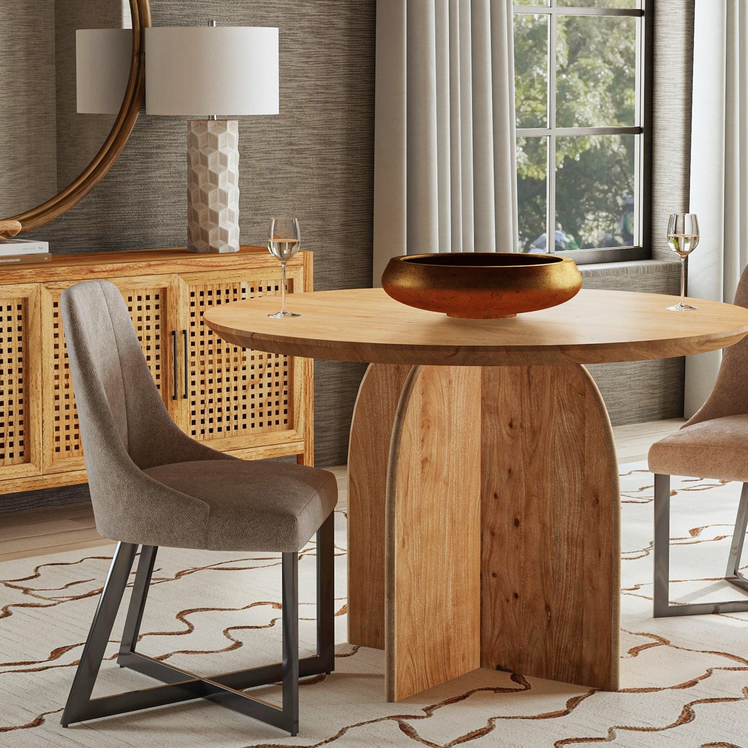 Bassett Mirror Bartlett Dining Table