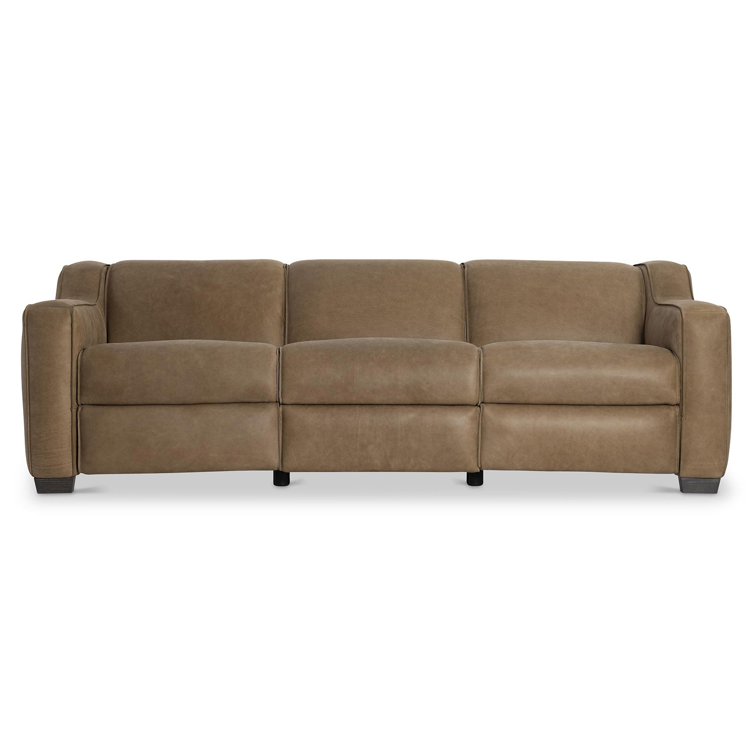 Bernhardt Living Flynn Leather Power Motion Sofa