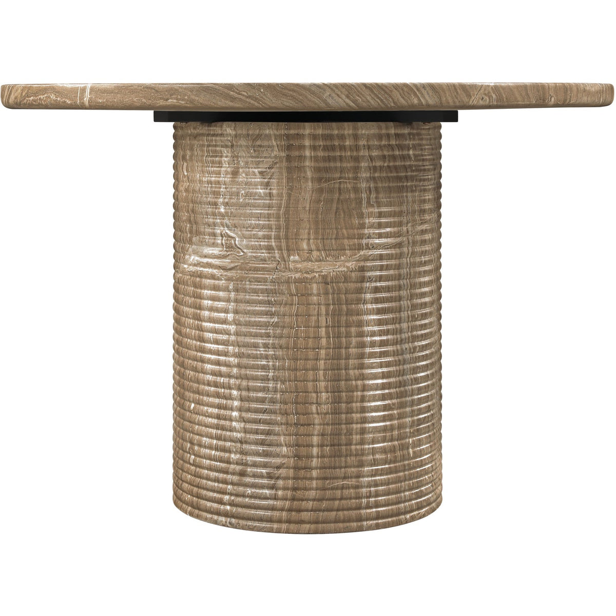 Rapallo 43in Beige Concrete Indoor/Outdoor Dining Table