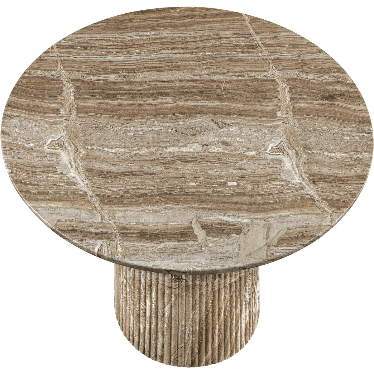 Venosa 36in Beige Concrete Indoor/Outdoor Dining Table