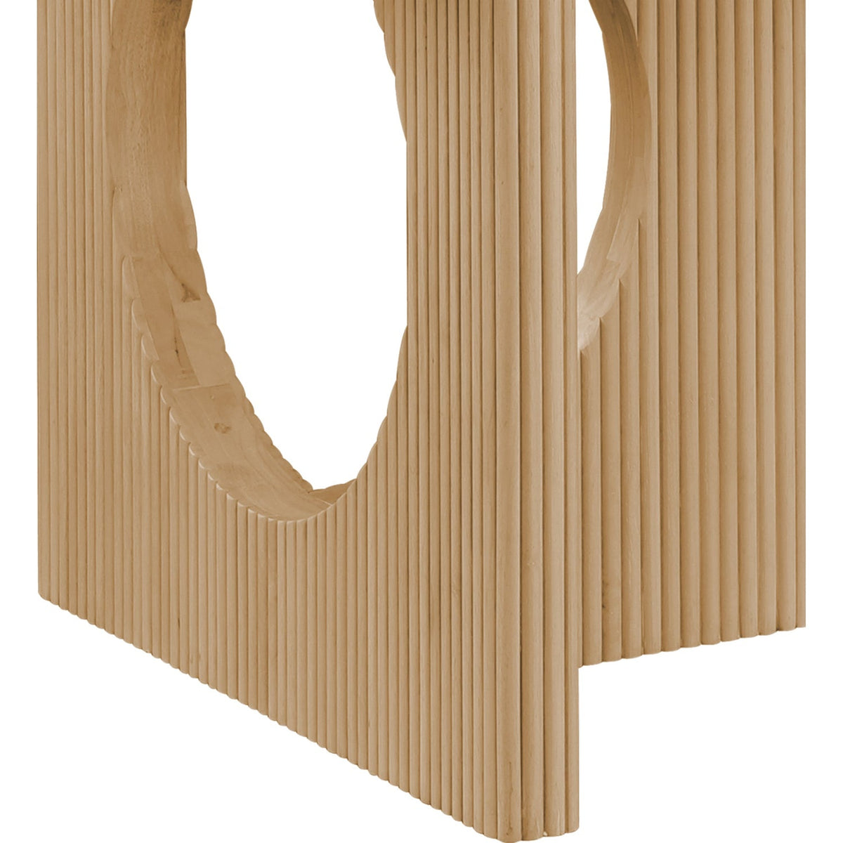 Rivas 94in Natural Wood And Veneer Dining Table