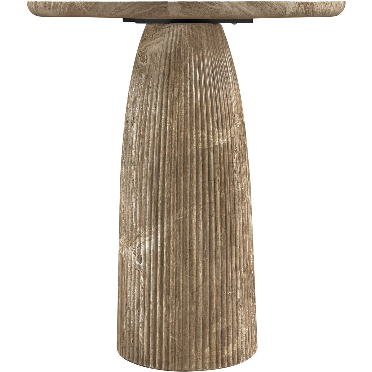 Venosa 36in Beige Concrete Indoor/Outdoor Bar Table