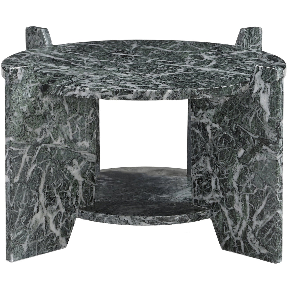 Soriano Green Genuine Marble Coffee Table