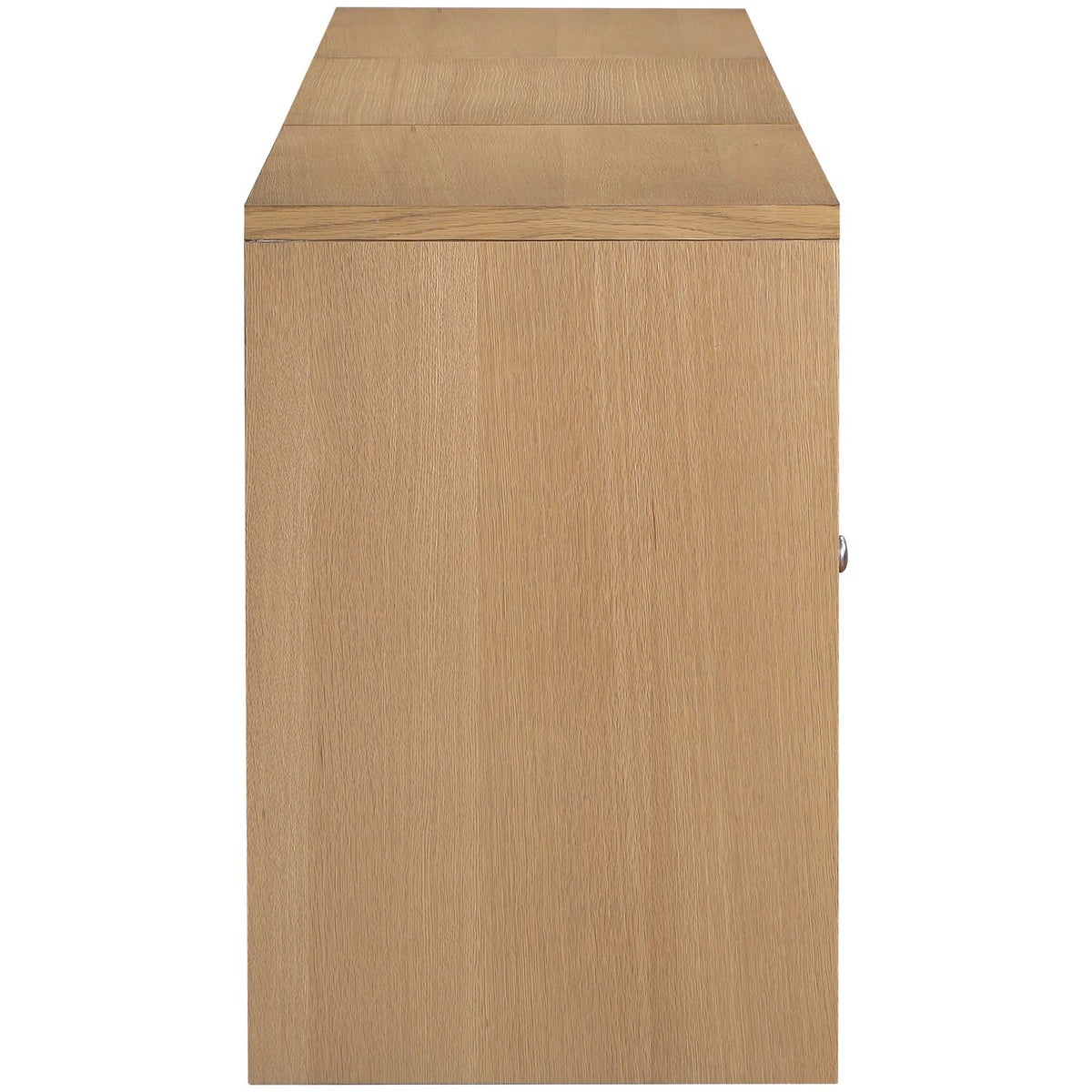 Vero Natural Cane Solid Wood And Oak Veneer 3 Piece Sideboard/Buffet
