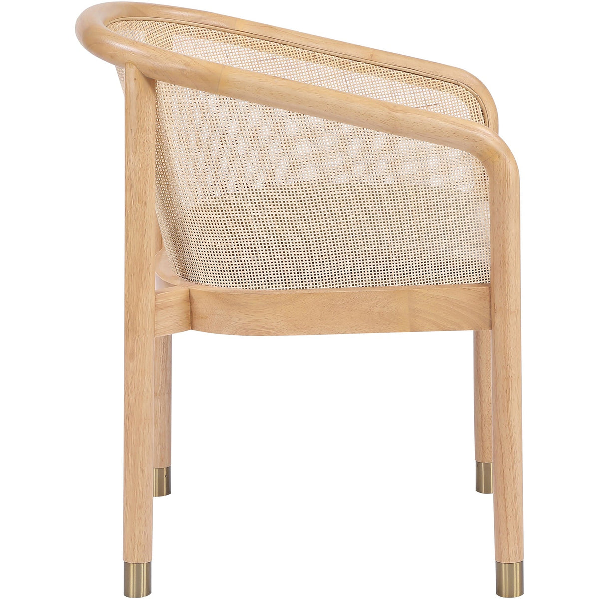 Sylvan Olive Vegan Leather Upholstered Dining Chair Set of 2
