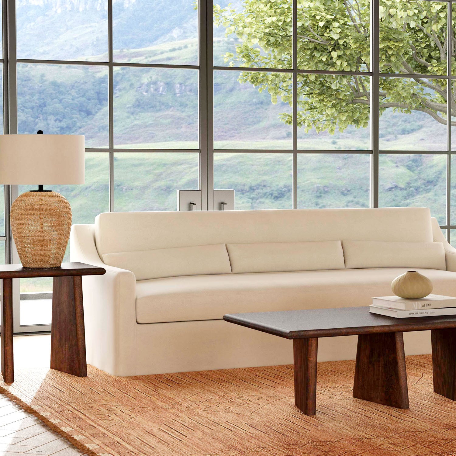 Bassett Mirror Lasso Rectangle Cocktail Table