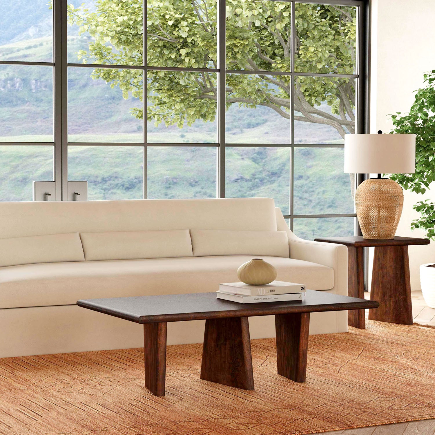 Bassett Mirror Lasso Square End Table