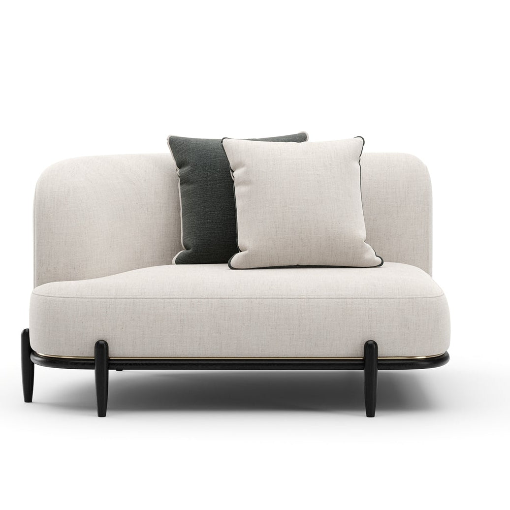 Caracole Madera Oatmeal LAF Modular Loveseat