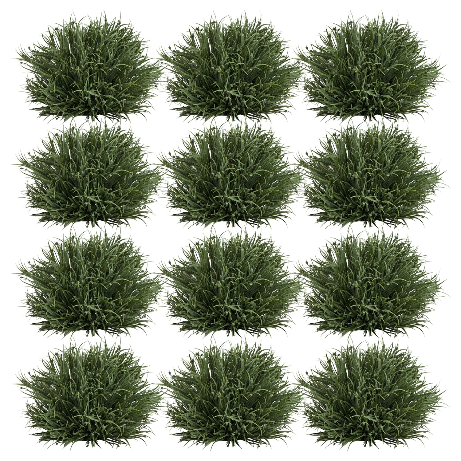 Spring Grass Half Orb Set of 12