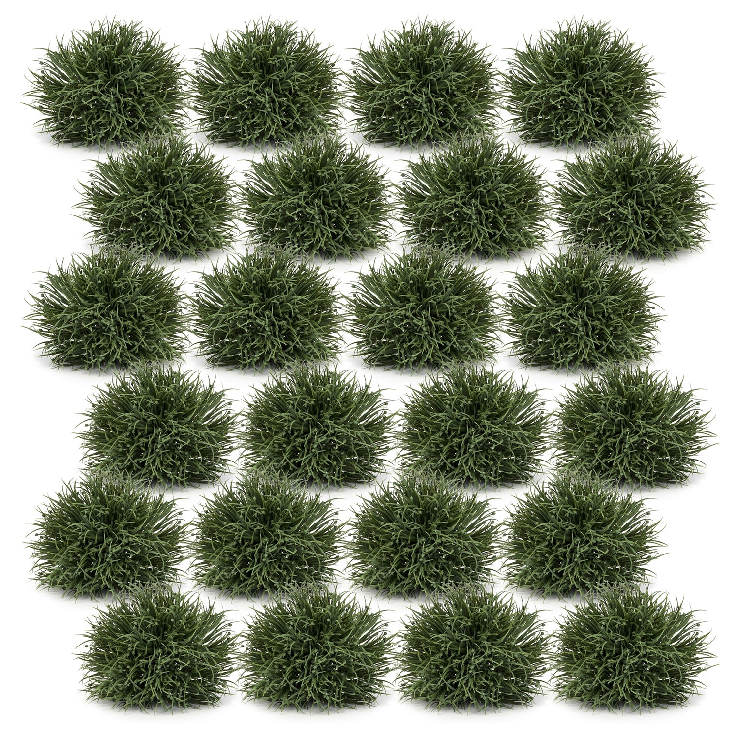 Spring Grass Half Orb Set of 24