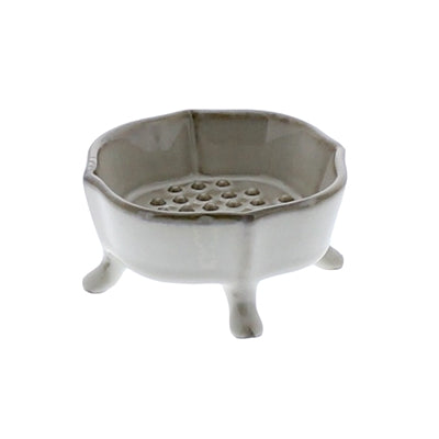Rue Footed Soap Dish