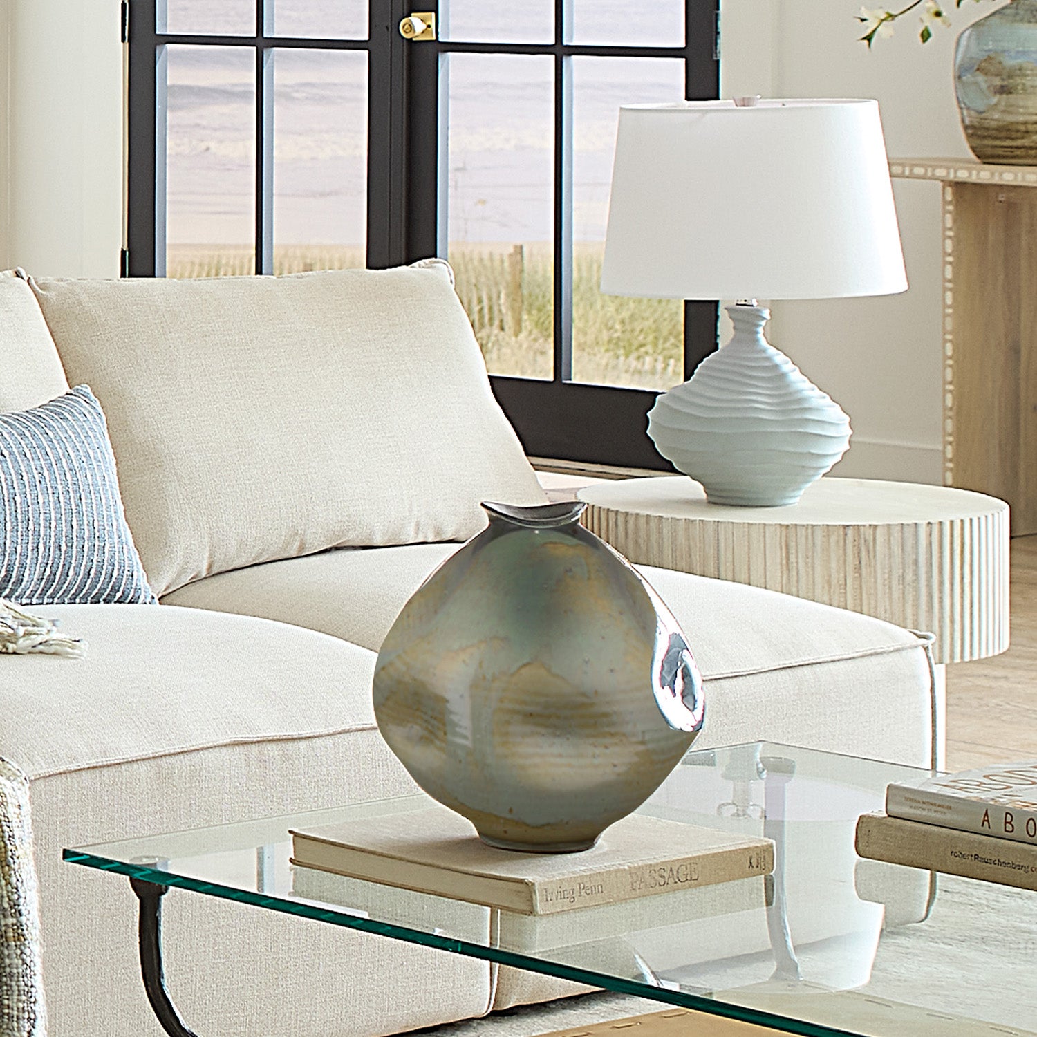 Jamie Young Madrid Dimpled Vase