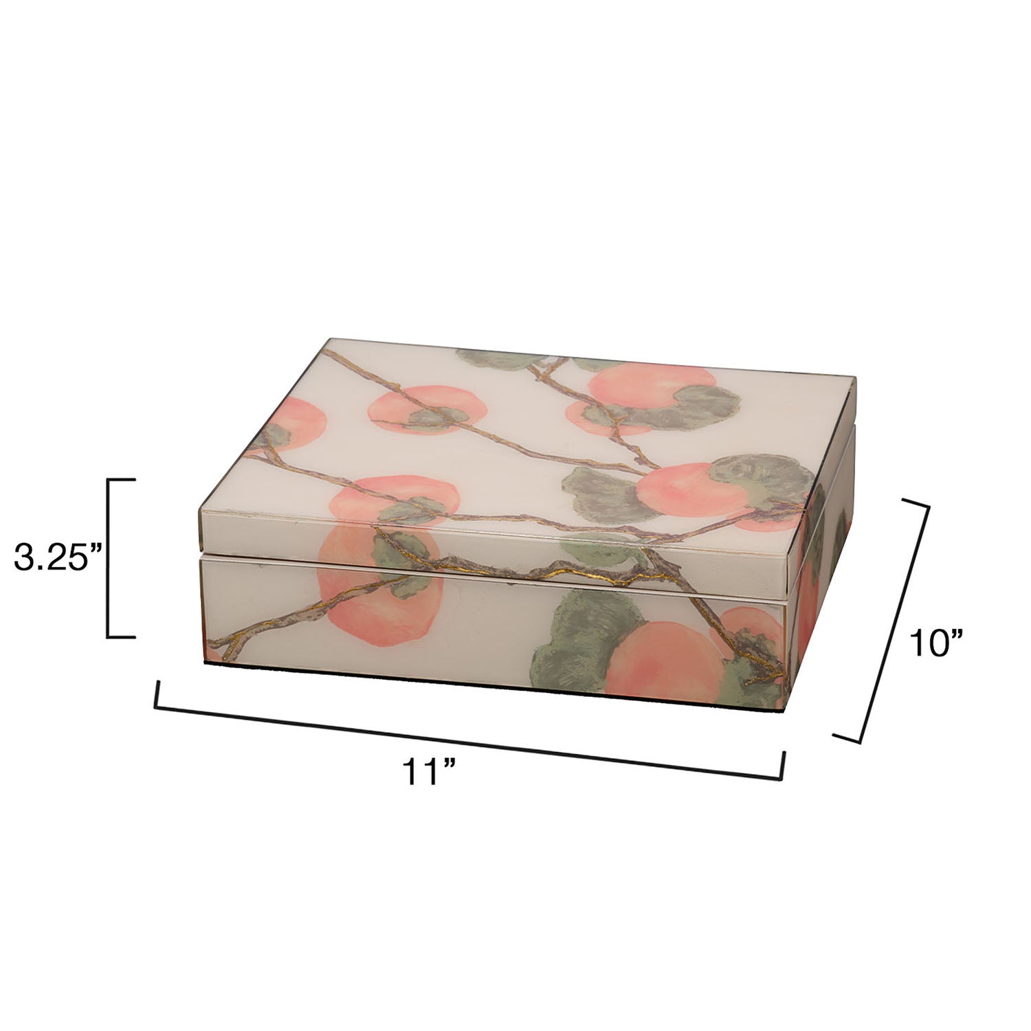 Jamie Young Persimmon Laquered Box