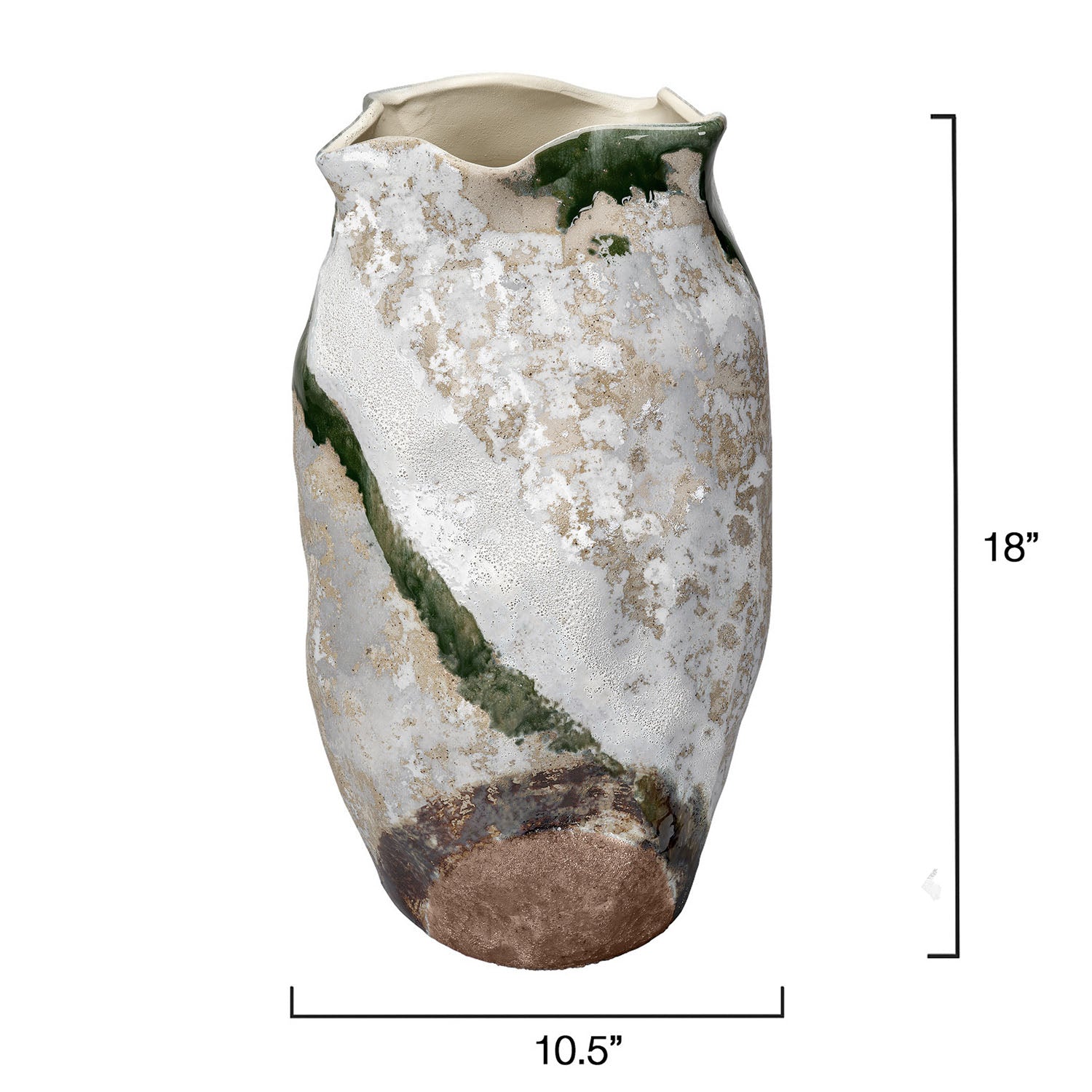 Jamie Young Sandcastle Large Vase