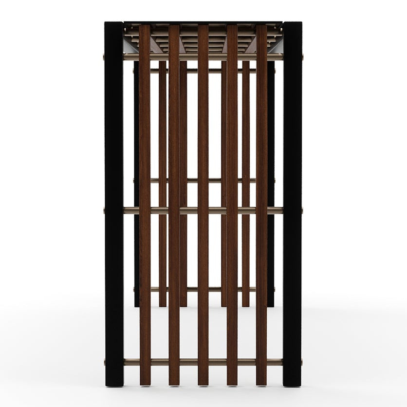 Caracole Pinstripe Dark Console Table
