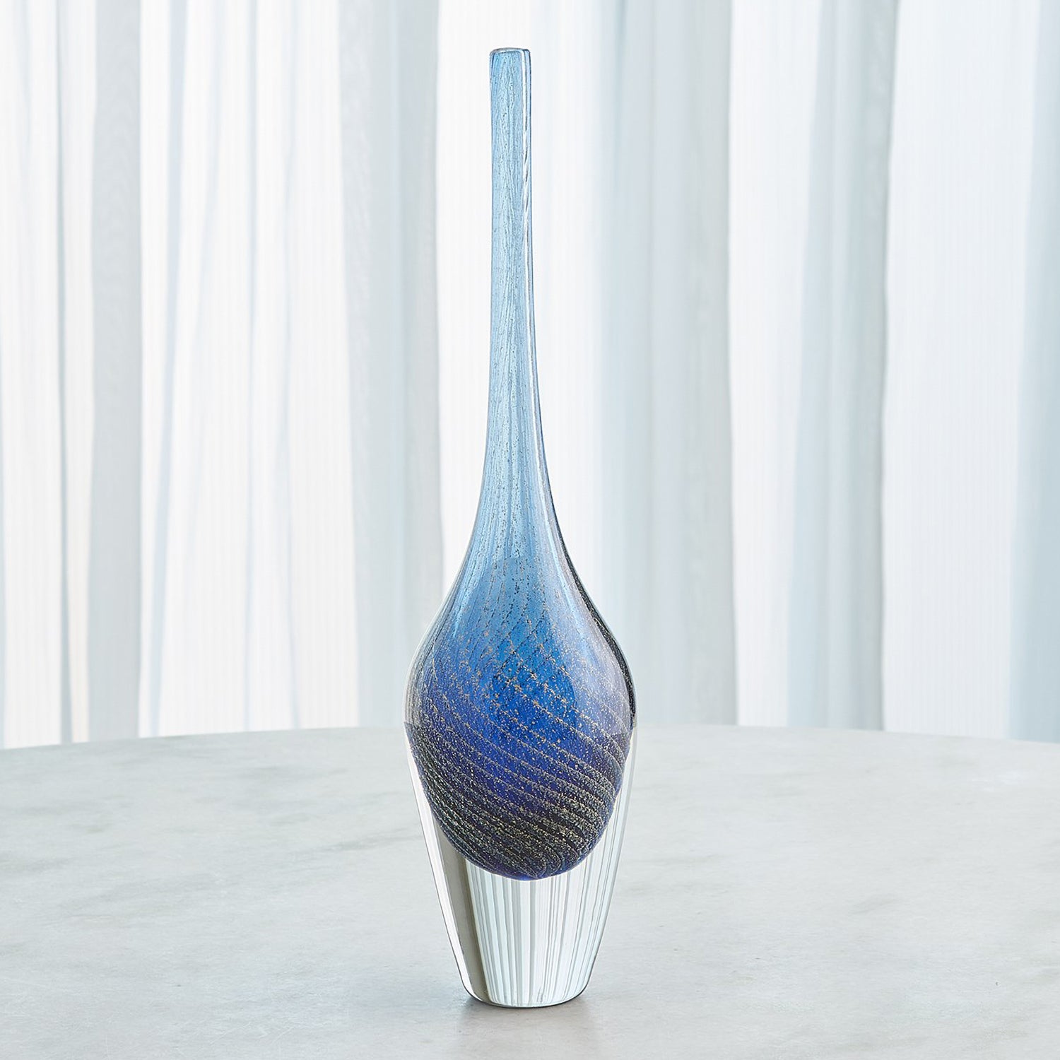 Global Views Flecked Spire Bottle