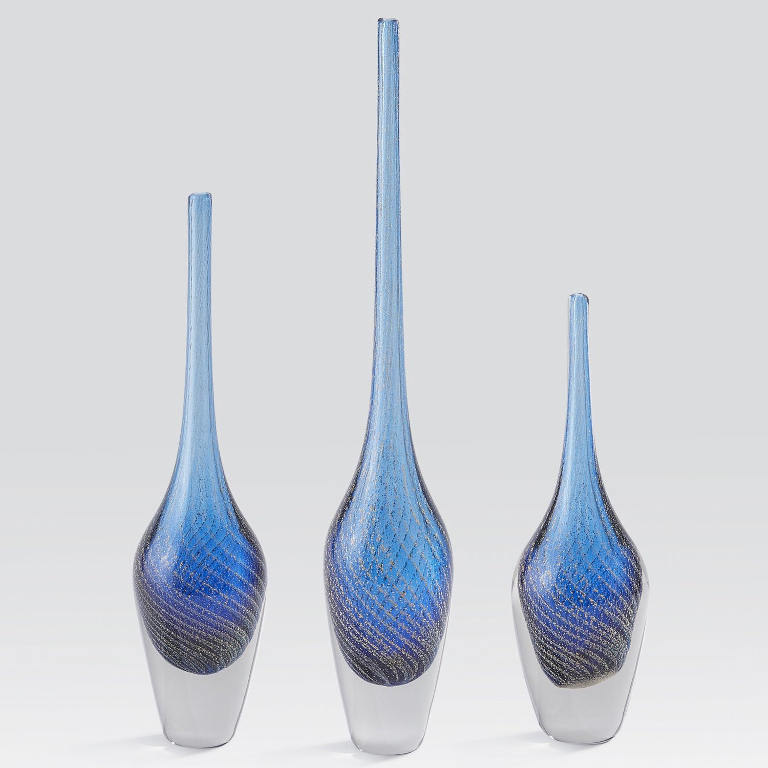 Global Views Flecked Spire Bottle