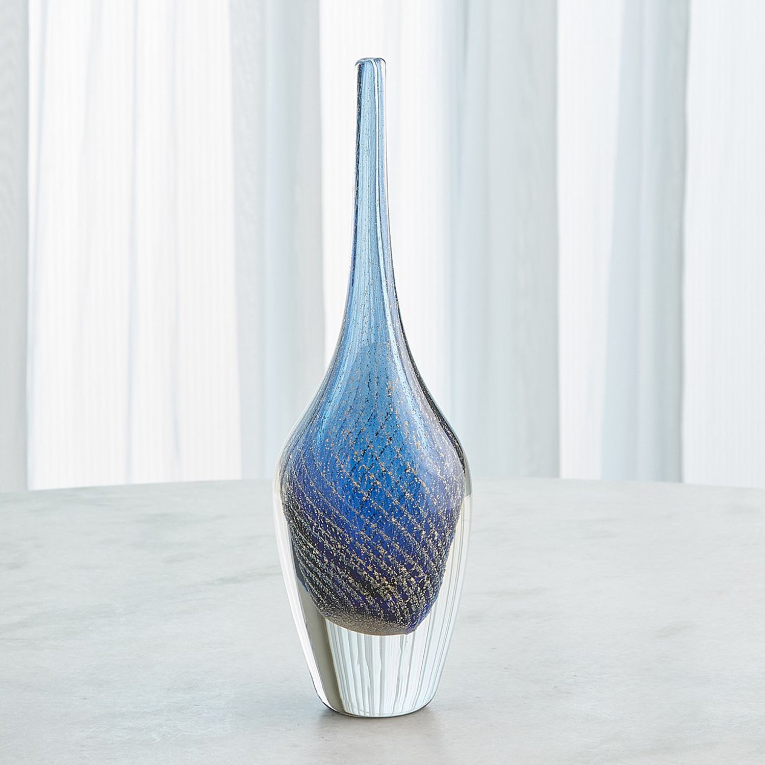 Global Views Flecked Spire Bottle