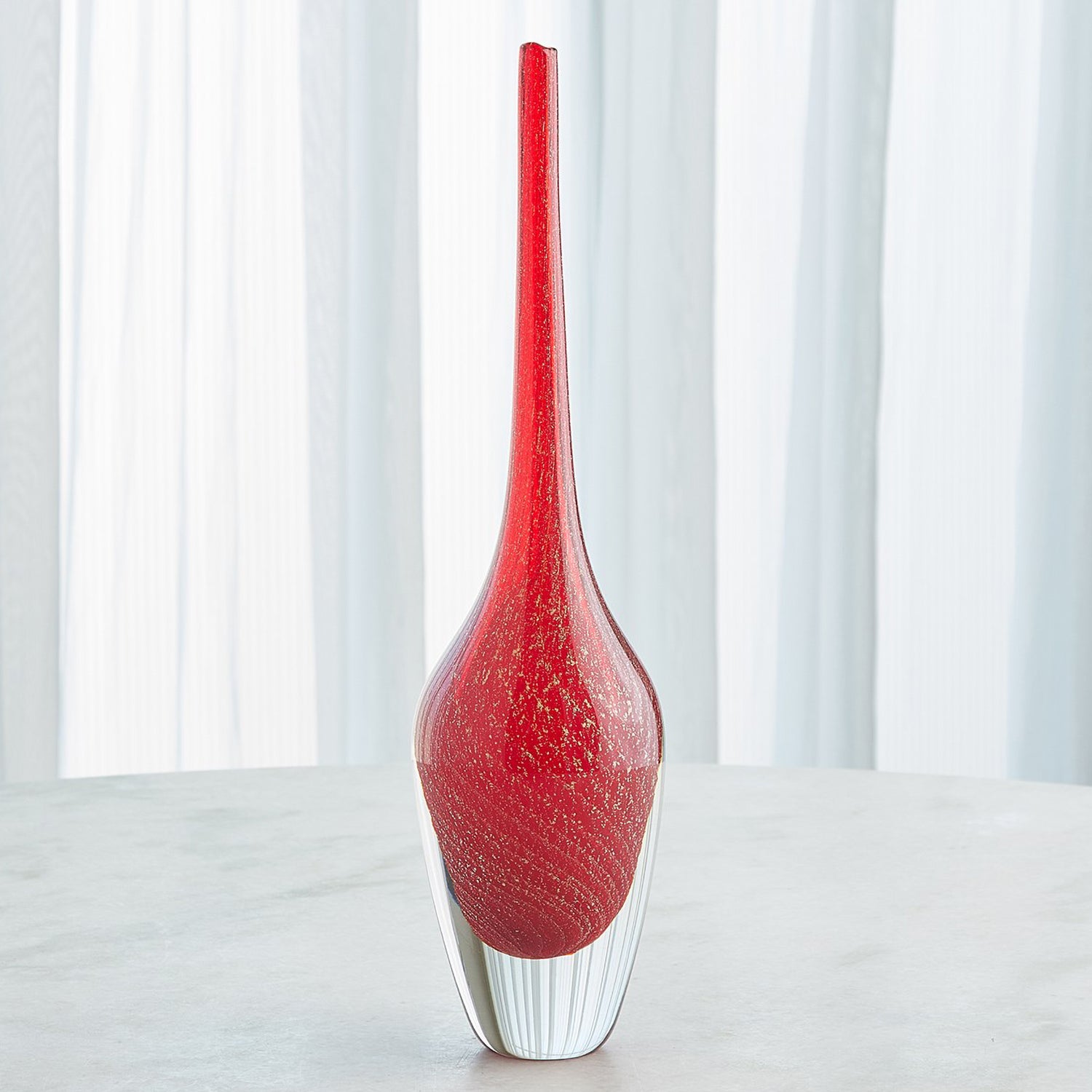 Global Views Flecked Spire Bottle