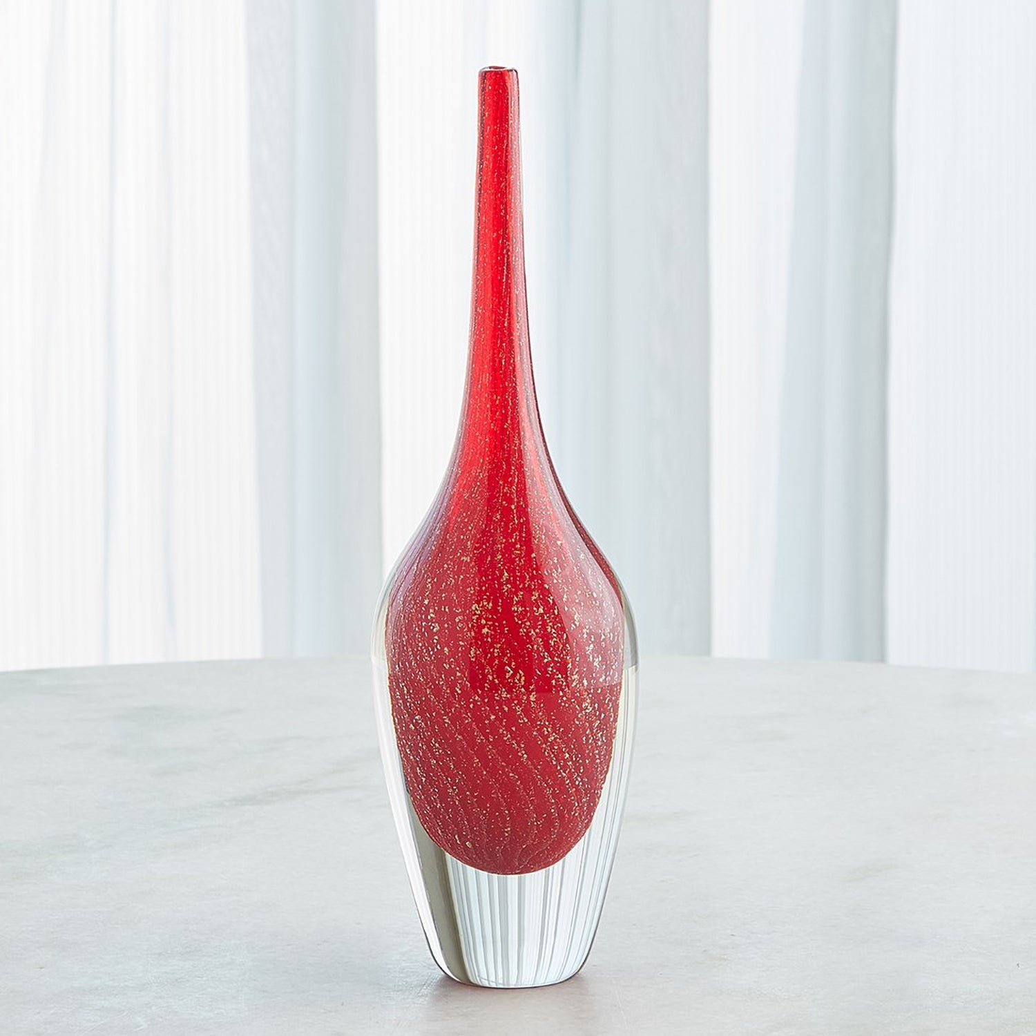 Global Views Flecked Spire Bottle