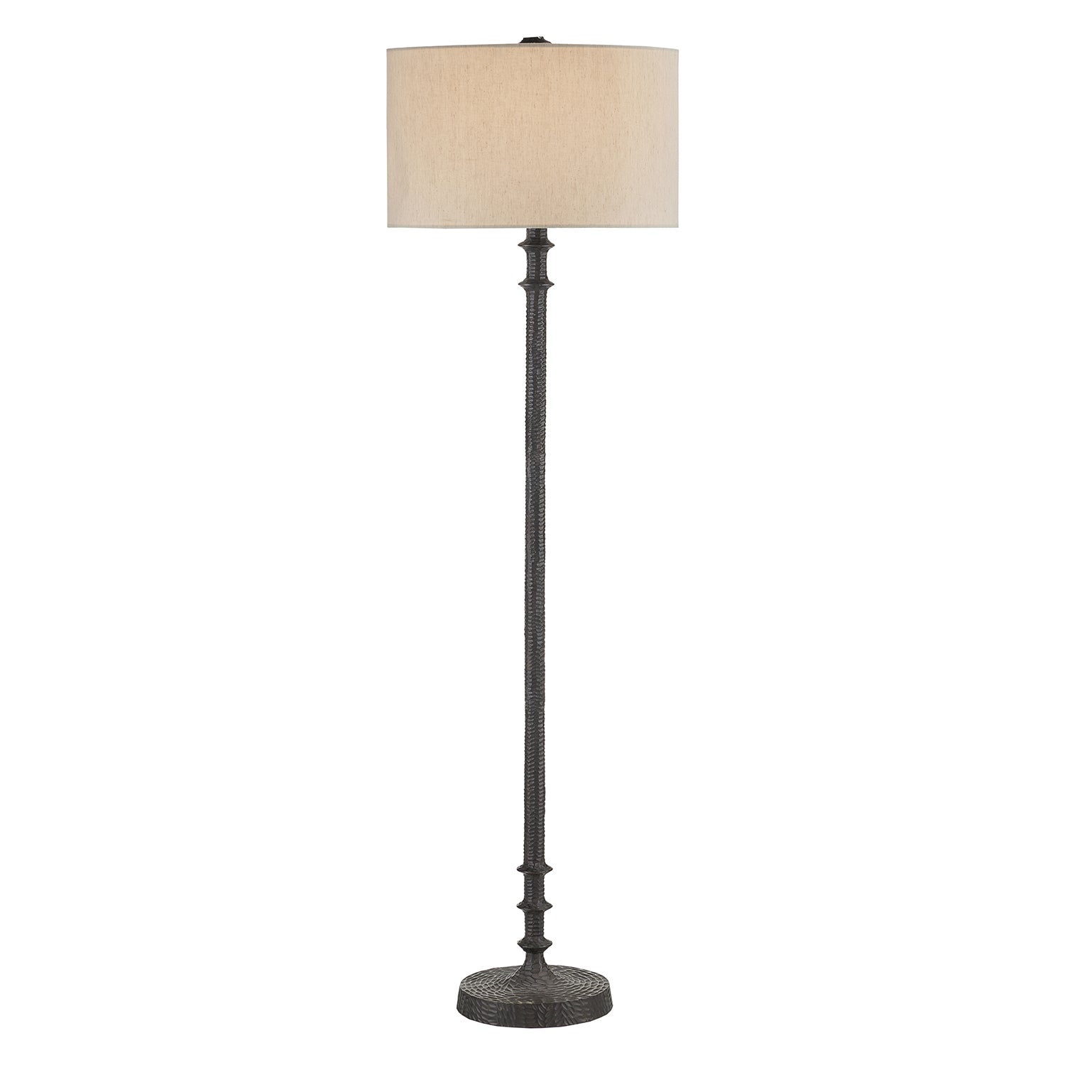 Currey & Co Gallo Bronze Floor Lamp