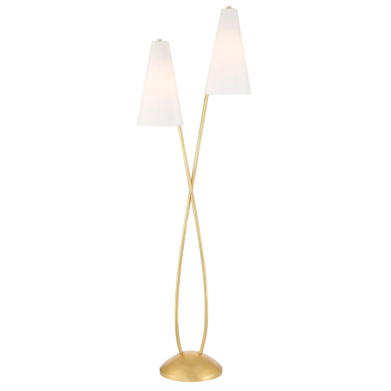 Currey & Co Pas de Deux Floor Lamp