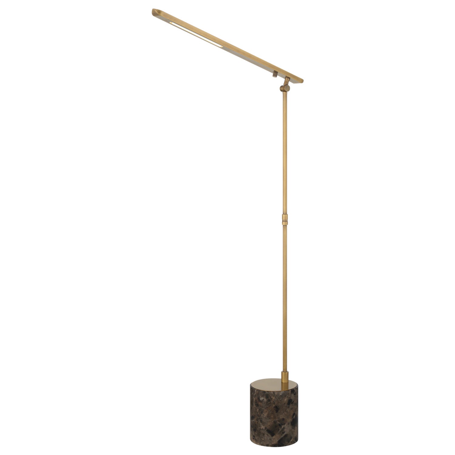 Currey & Co Hanford Brass Floor Lamp