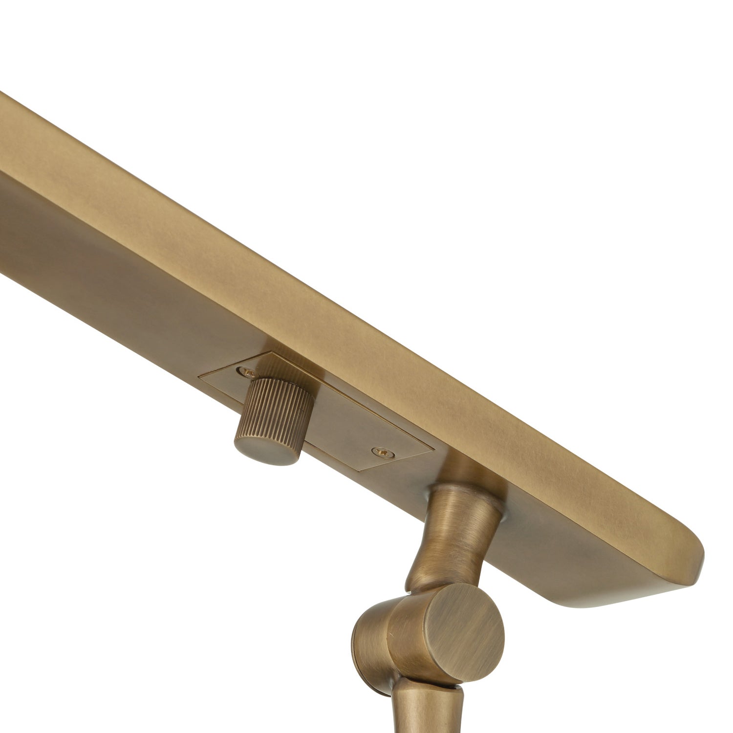 Currey & Co Hanford Brass Floor Lamp