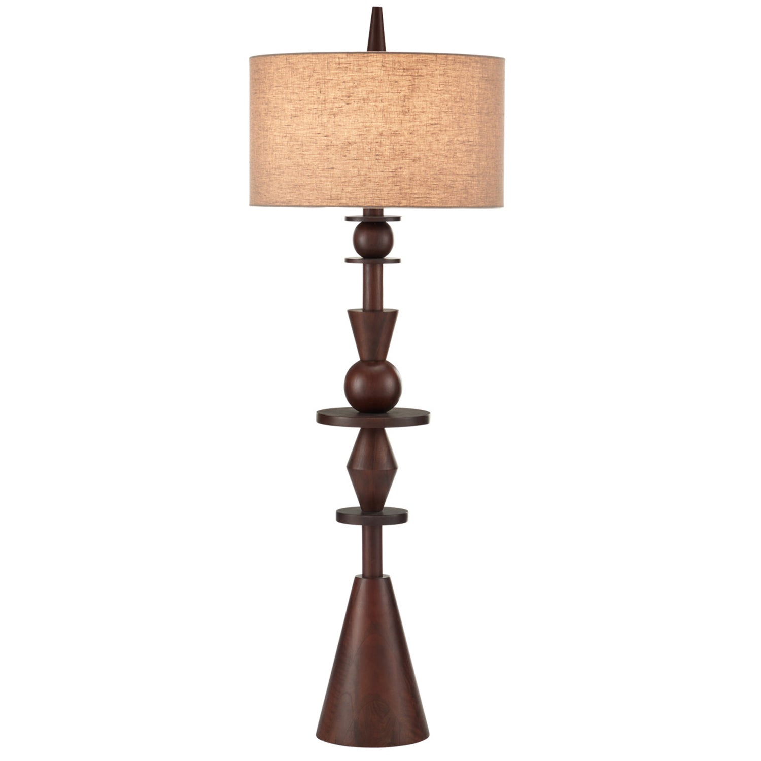Currey & Co Cipher Floor Lamp