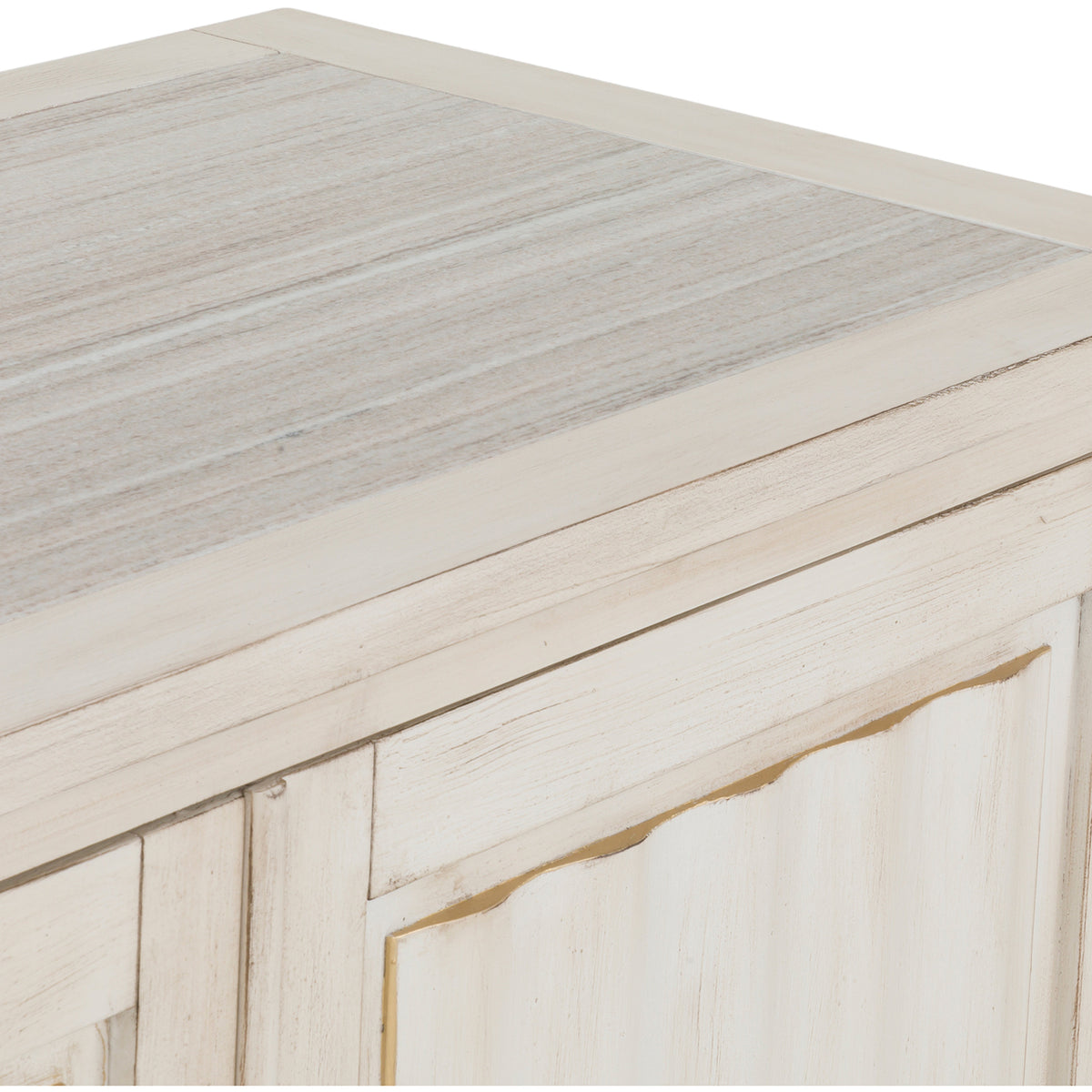 Fairfield Chair Matteo Aria Champagne Mist Four Door Credenza